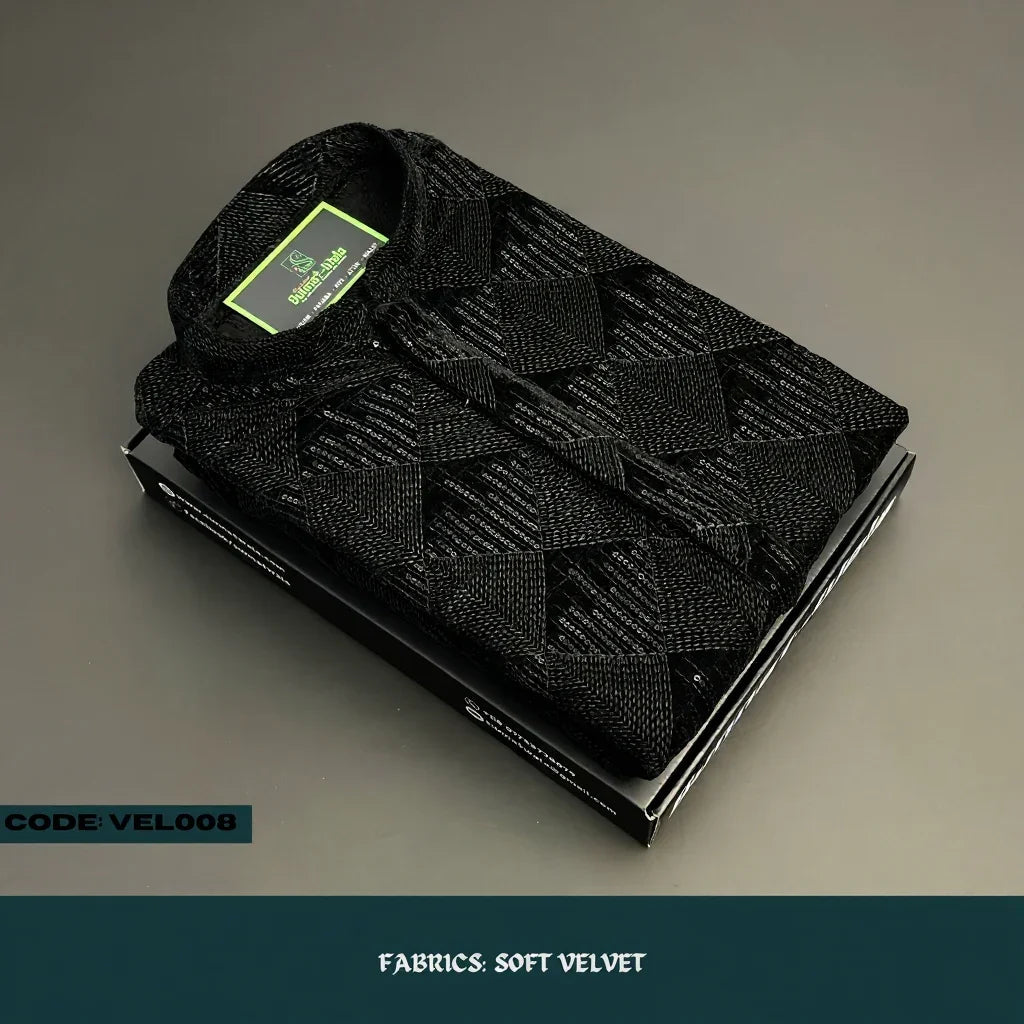 MOST DEMANDING VELVET KURTA PANJABI -VEL008 ND LIFESTYLE