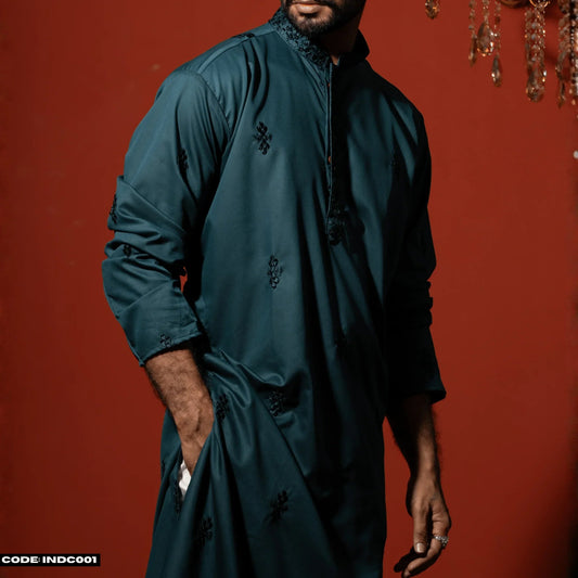 Bombay Chicken Cotton Kurta Panjabi for Men - INDC001 - ND LIFESTYLE