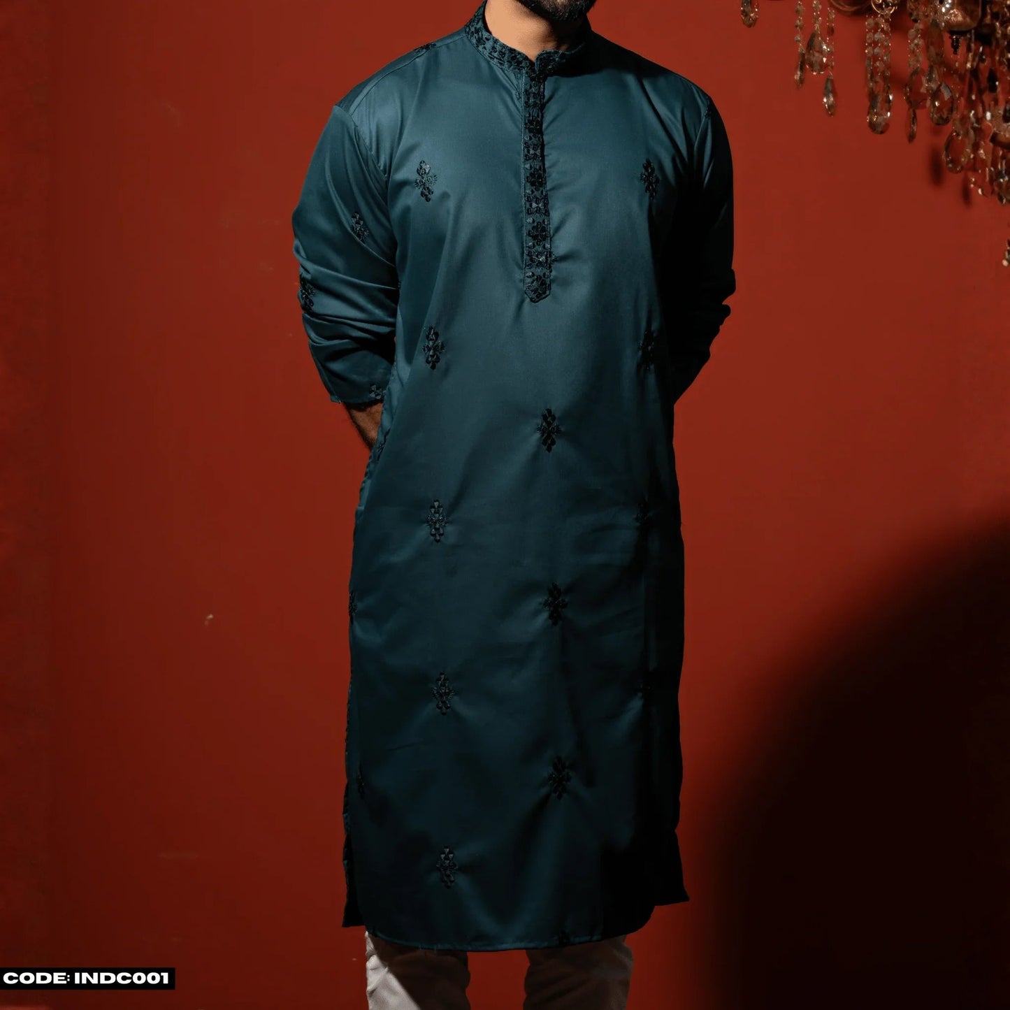 Bombay Chicken Cotton Kurta Panjabi for Men - INDC001 - ND LIFESTYLE