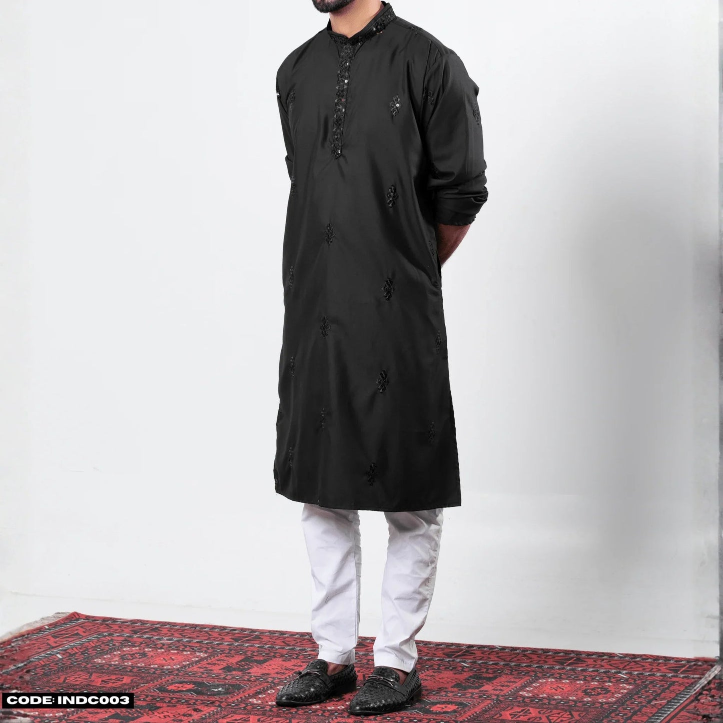 Bombay Chicken Cotton Kurta Panjabi for Men - INDC003 - ND LIFESTYLE