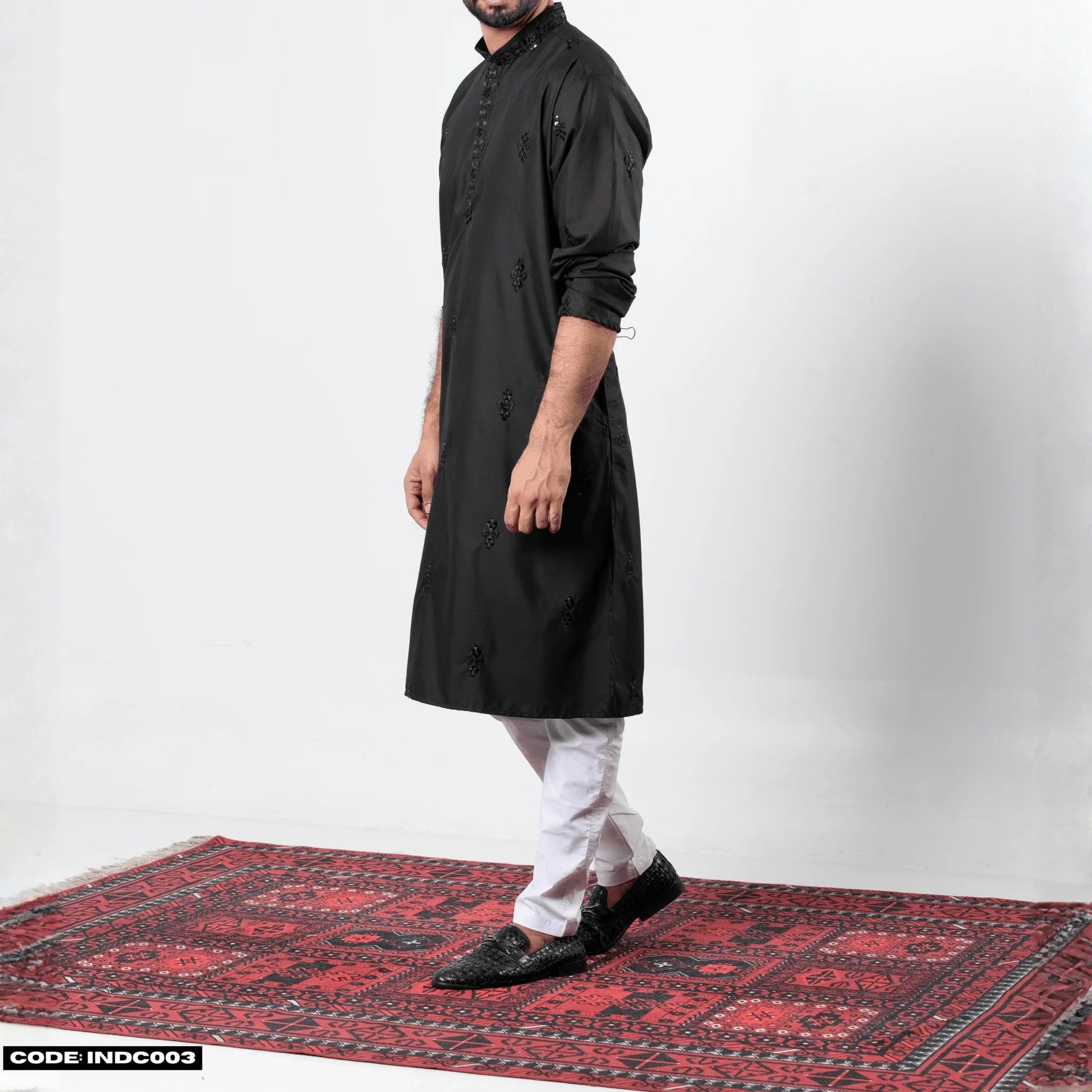Bombay Chicken Cotton Kurta Panjabi for Men - INDC003 - ND LIFESTYLE