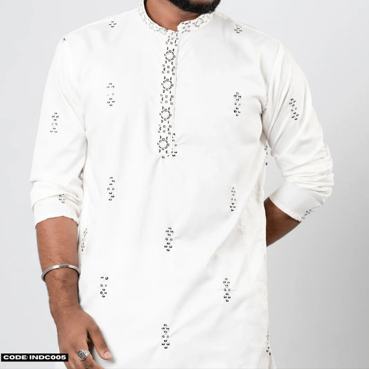 Bombay Chicken Cotton Kurta Panjabi for Men - INDC005 - ND LIFESTYLE