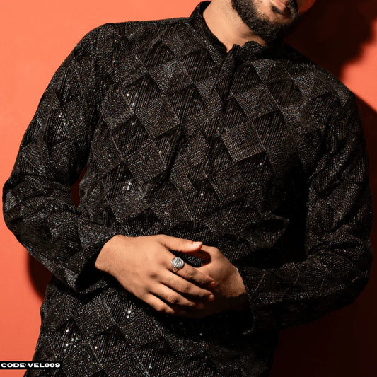 MOST DEMANDING VELVET KURTA PANJABI - VEL009 - ND LIFESTYLE