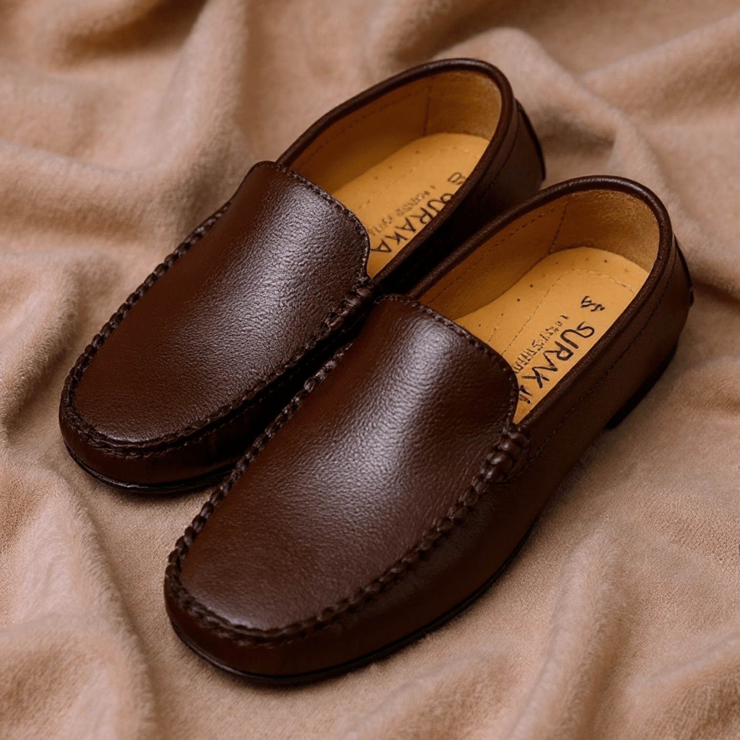 ORIGINAL LEATHER LOAFER KUCHI CHOCOLATE - ND LIFESTYLE
