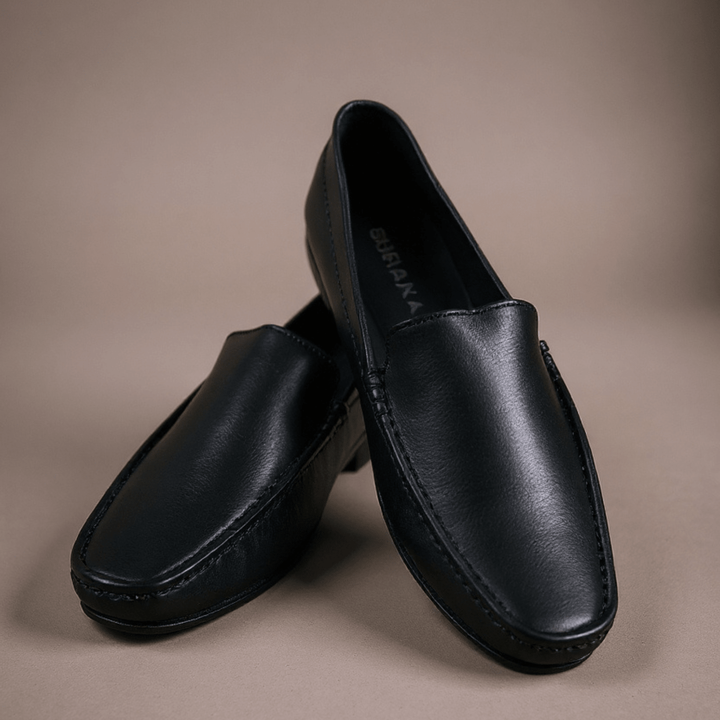ORIGINAL LEATHER LOAFER SOLID BLACK - ND LIFESTYLE