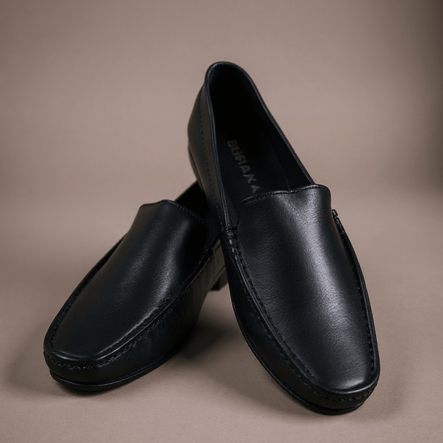 ORIGINAL LEATHER LOAFER SOLID BLACK - ND LIFESTYLE