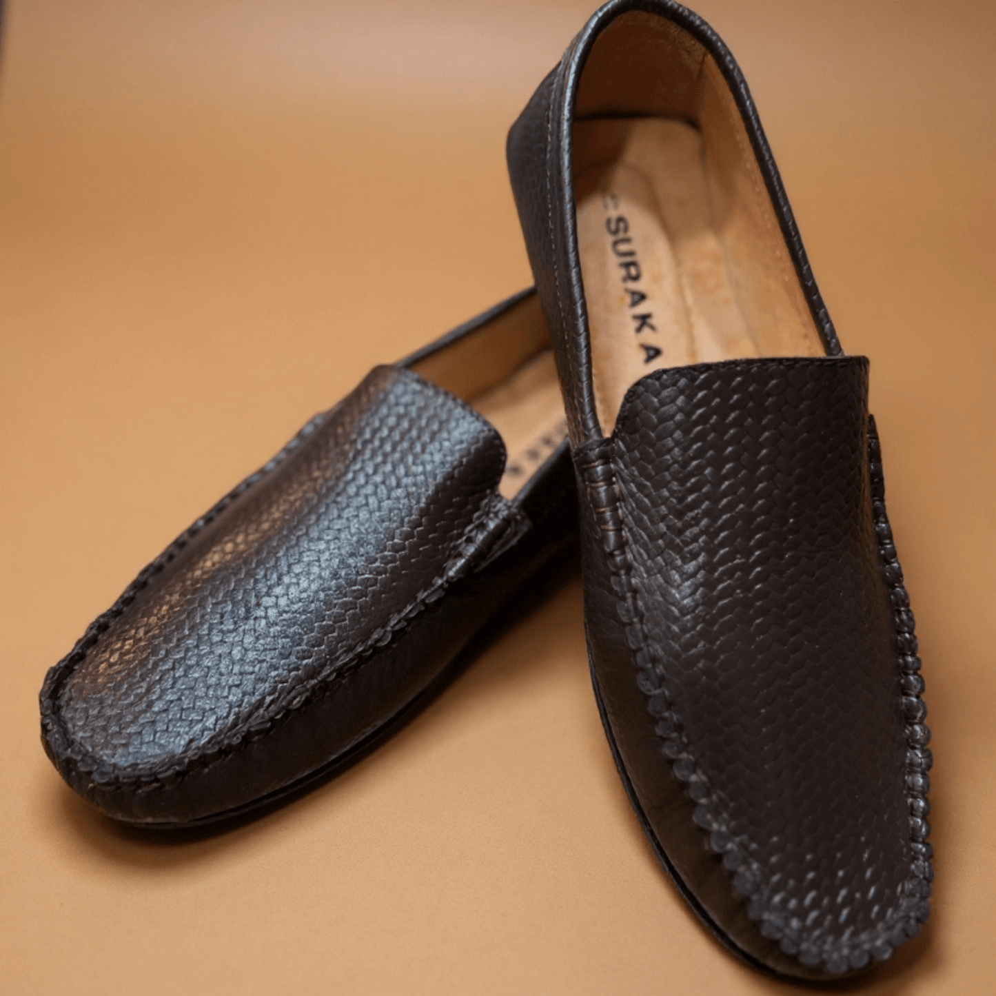 ORIGINAL LEATHER PARTY CHOCOLATE LOAFER - ND LIFESTYLE