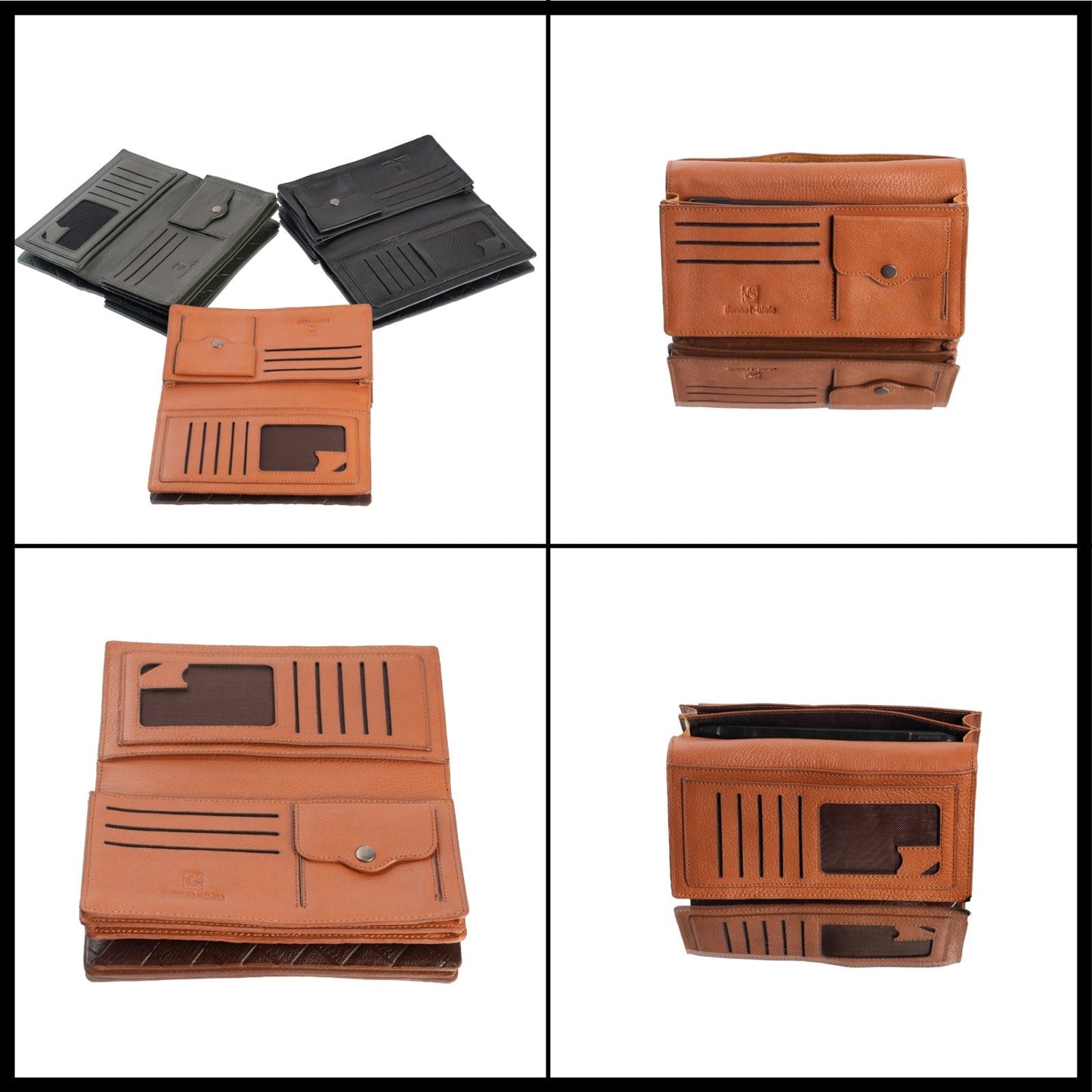 Original Leather Party Long Wallet – Chocolate | Premium Long Wallet - ND LIFESTYLE