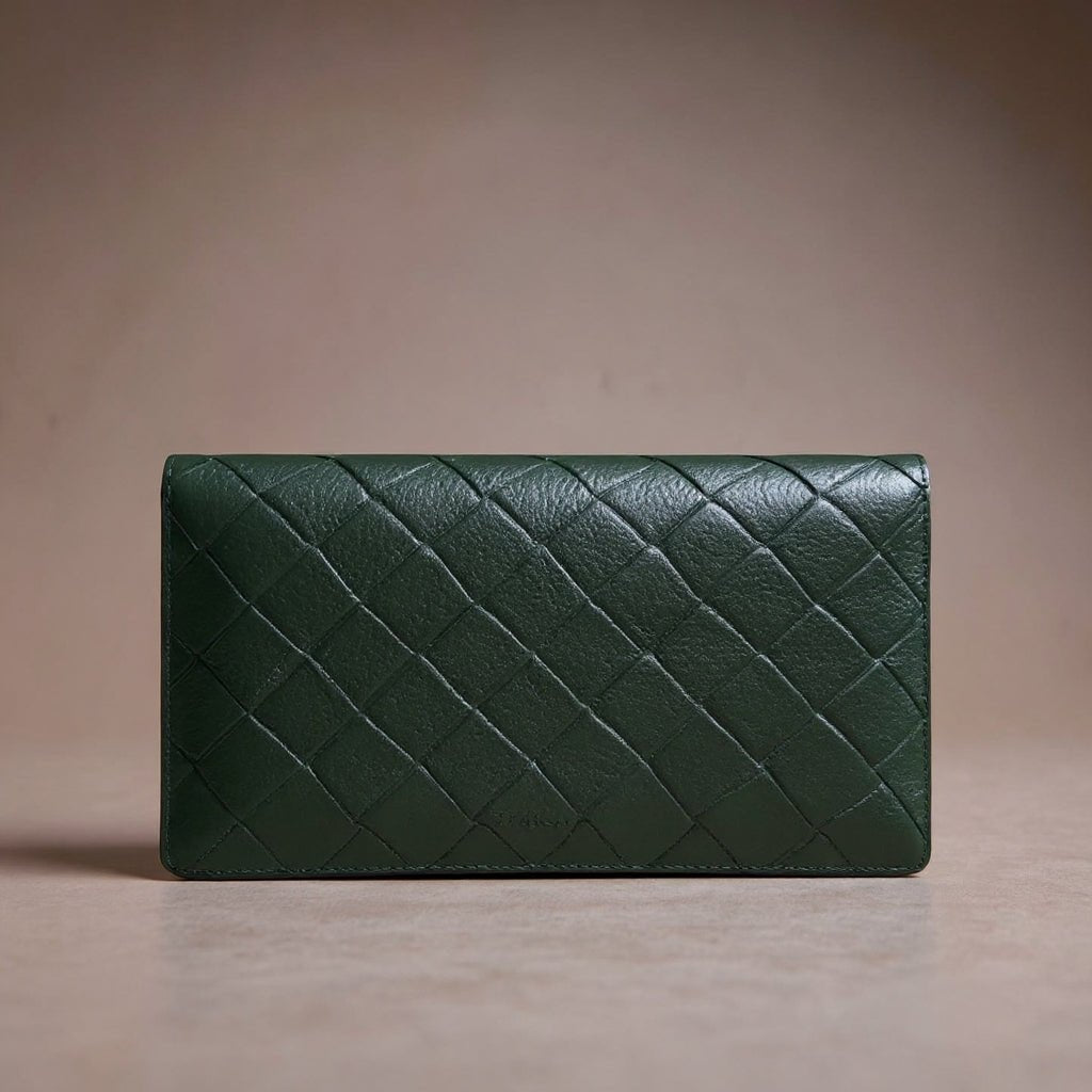 Original Leather Party Long Wallet – Chocolate | Premium Long Wallet - ND LIFESTYLE